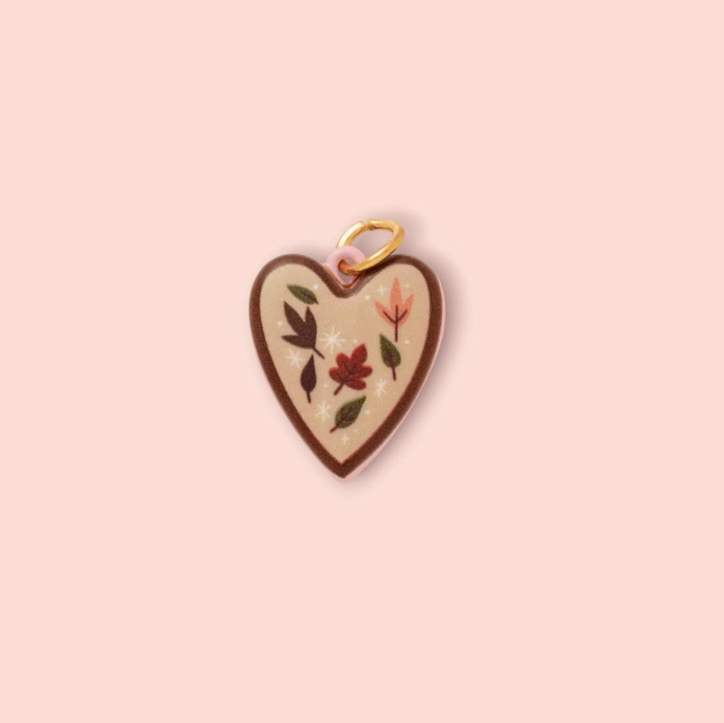 Enamel Heart Charm