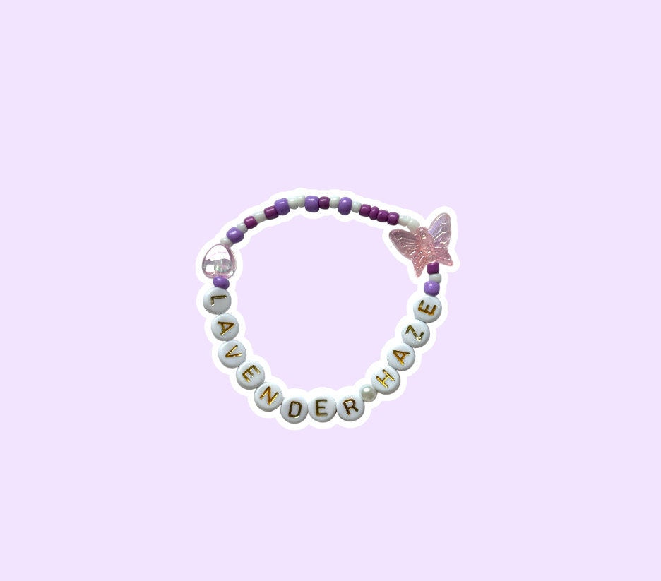 Lavender Haze Taylor Swift Bracelets!