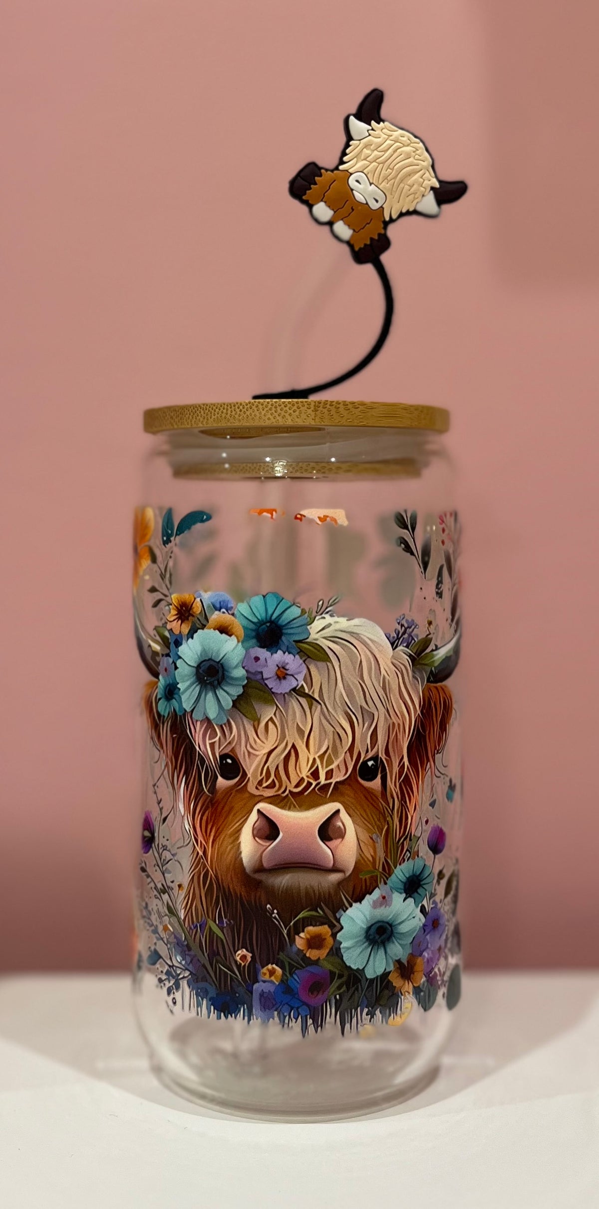 16oz Glass Cup