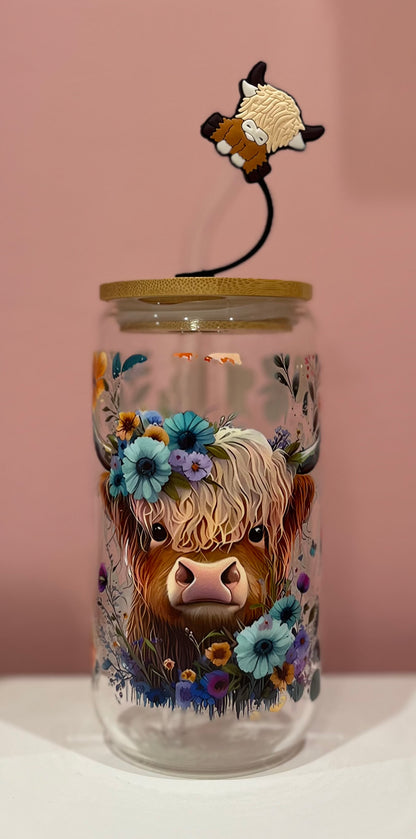 16oz Glass Cup