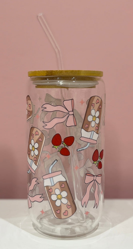 16oz Glass Cup