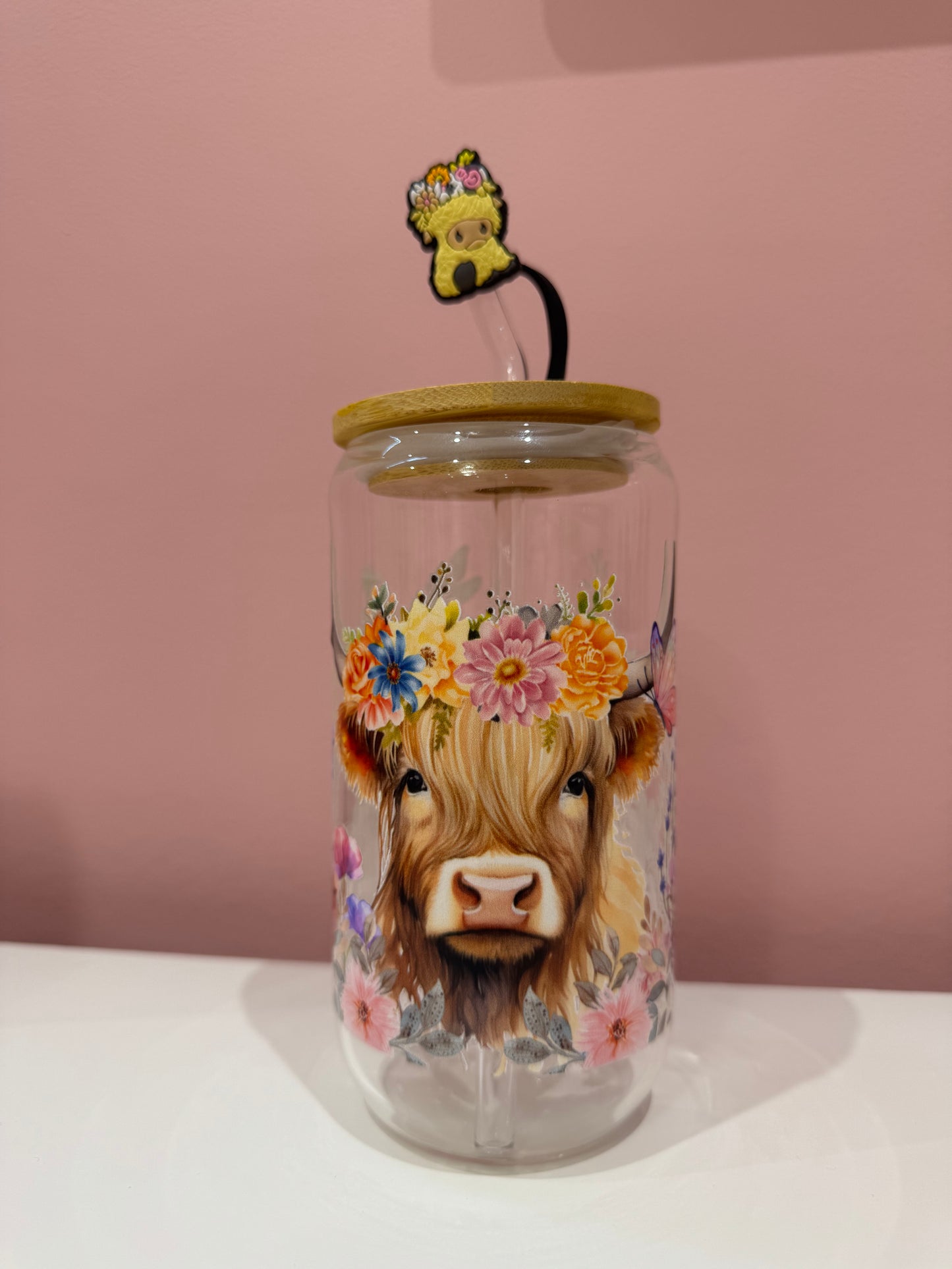 16oz Glass Cup