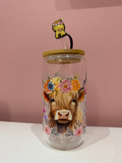 16oz Glass Cup