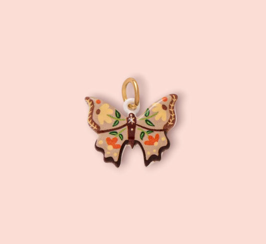 Enamel Butterfly Charm