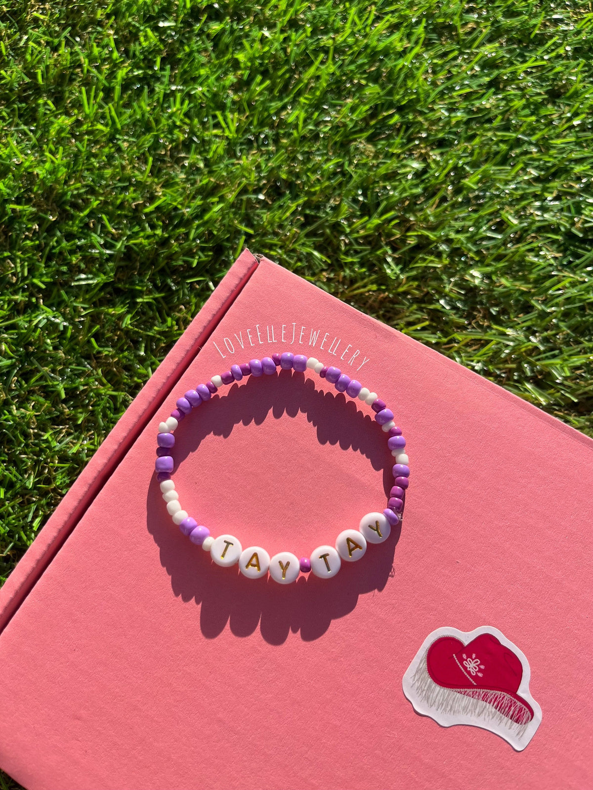 Taylor swift ‘TAY•TAY’ seed bead bracelet!